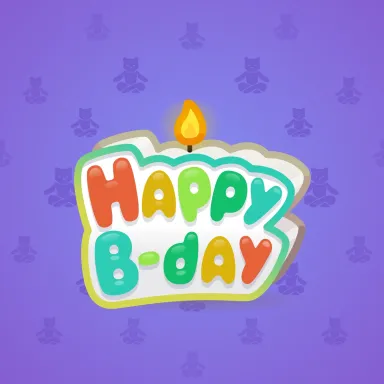 B-Day Candle #195925