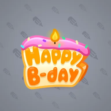 B-Day Candle #196919