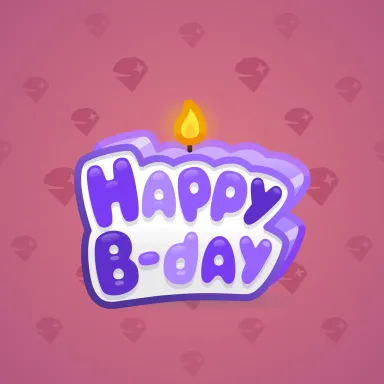B-Day Candle #198080
