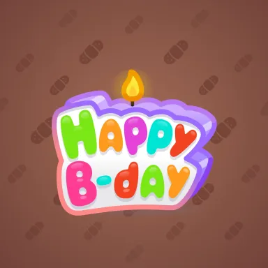 B-Day Candle