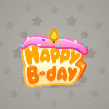 B-Day Candle