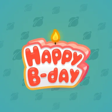 B-Day Candle #199290