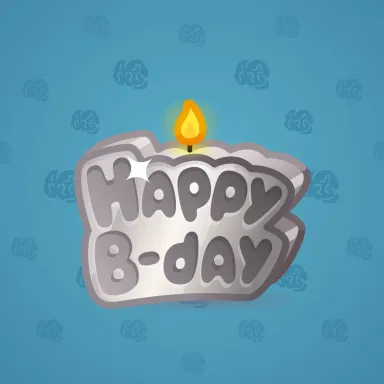 B-Day Candle