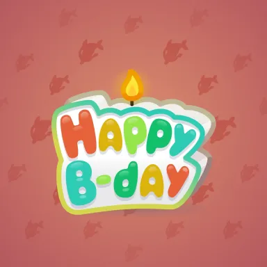 B-Day Candle