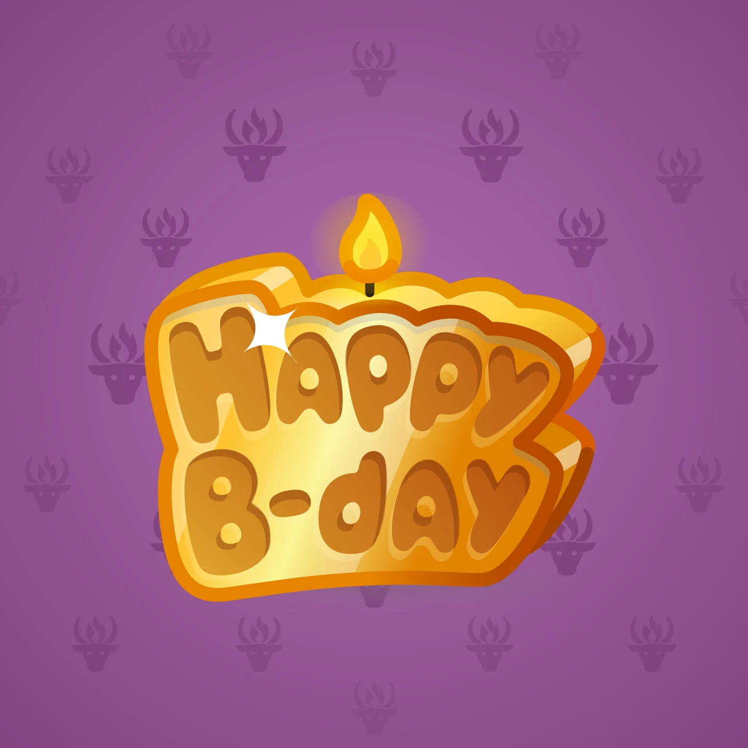 B-Day Candle #199992