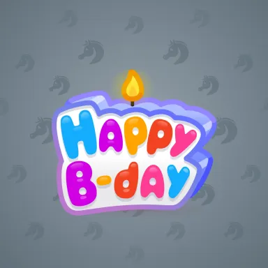 B-Day Candle