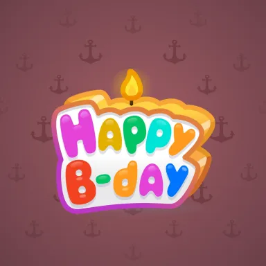 B-Day Candle
