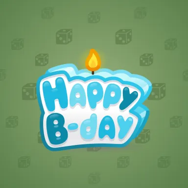 B-Day Candle #201210