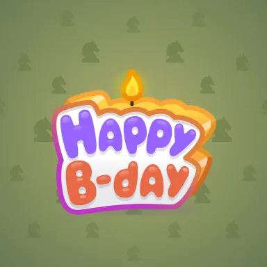 B-Day Candle #201348