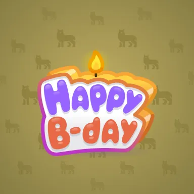 B-Day Candle
