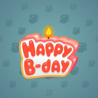 B-Day Candle