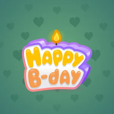 B-Day Candle