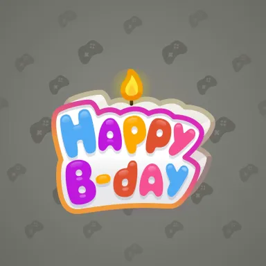 B-Day Candle #202550