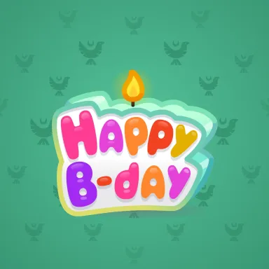 B-Day Candle #202686
