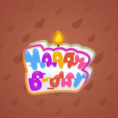 B-Day Candle #203119