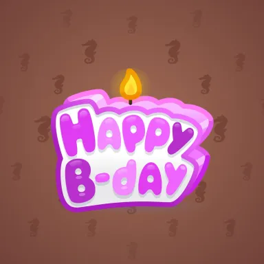 B-Day Candle #203390
