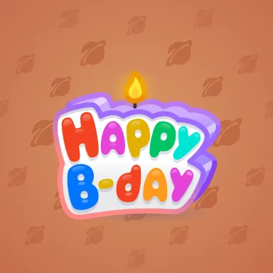 B-Day Candle