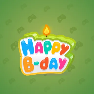 B-Day Candle #204416