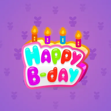 B-Day Candle #204624