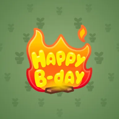 B-Day Candle #204833