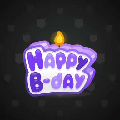 B-Day Candle