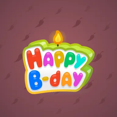 B-Day Candle