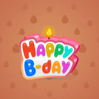 B-Day Candle