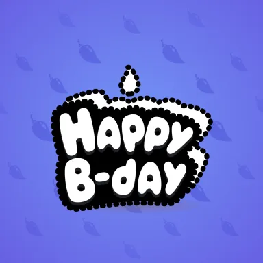 B-Day Candle