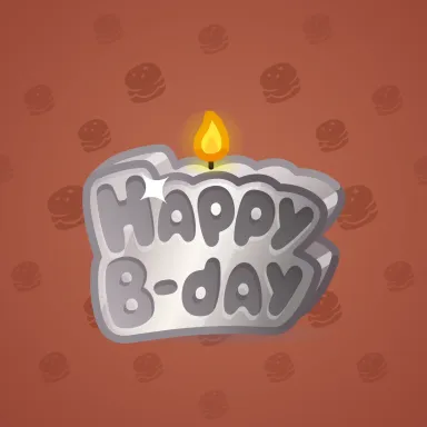 B-Day Candle