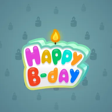 B-Day Candle #209626