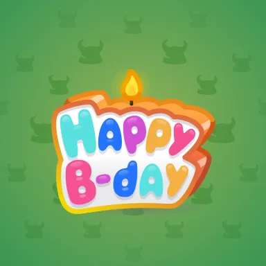 B-Day Candle #211038
