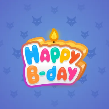 B-Day Candle