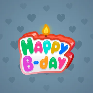 B-Day Candle