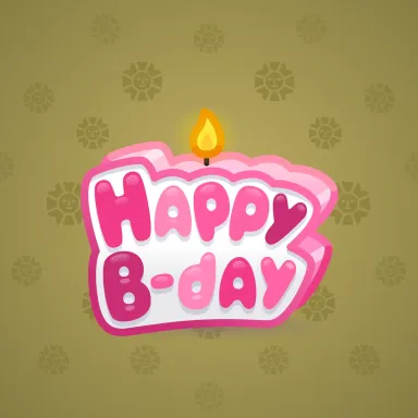 B-Day Candle #211687