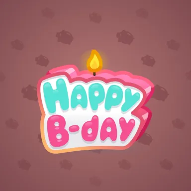 B-Day Candle #211950