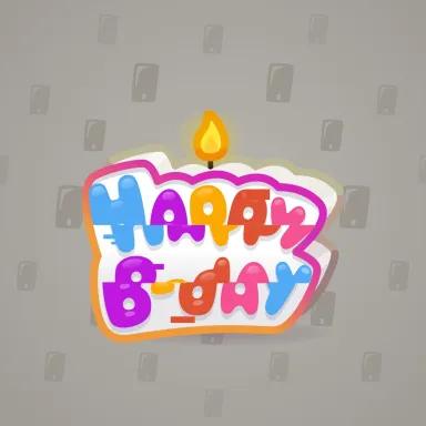B-Day Candle