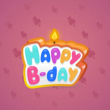 B-Day Candle #212280