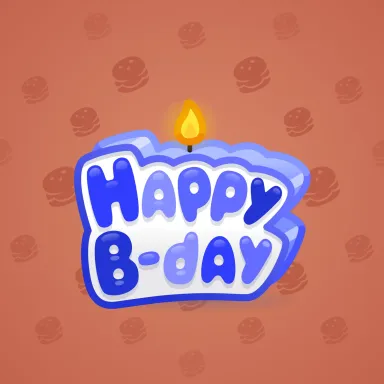 B-Day Candle