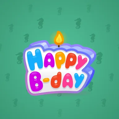 B-Day Candle #212487