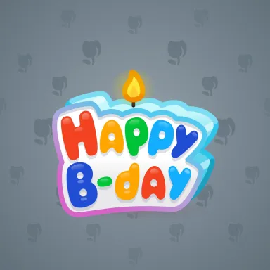 B-Day Candle #212832