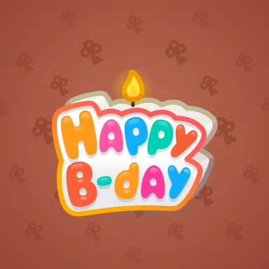 B-Day Candle #212997