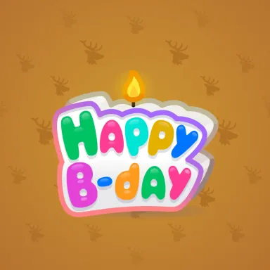 B-Day Candle