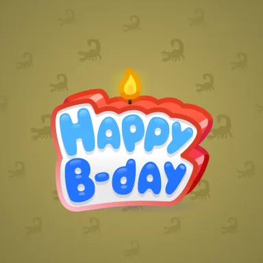 B-Day Candle #213867