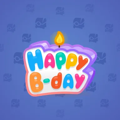 B-Day Candle #213914