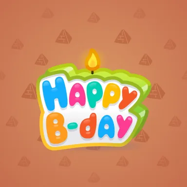 B-Day Candle #214274