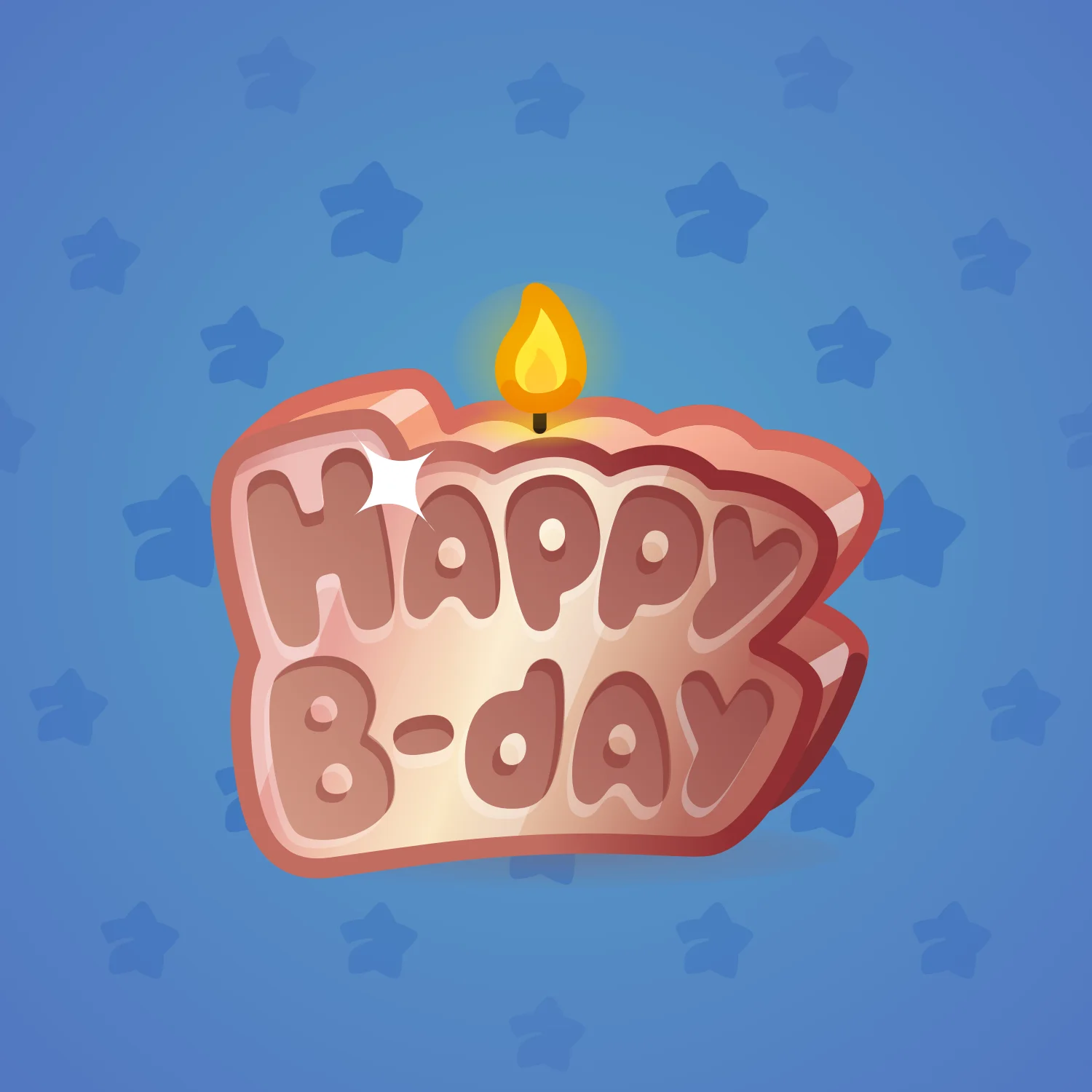 B-Day Candle #216130