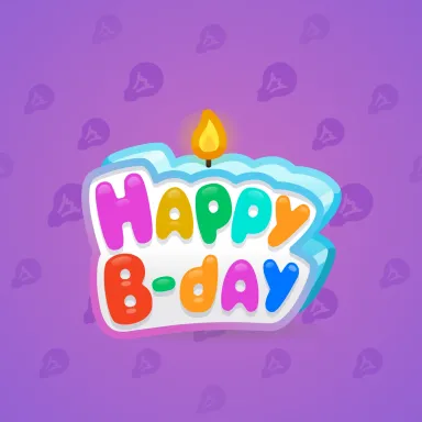 B-Day Candle