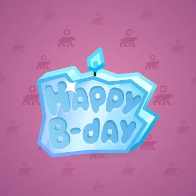 B-Day Candle #218816