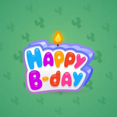 B-Day Candle