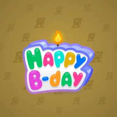 B-Day Candle #220079